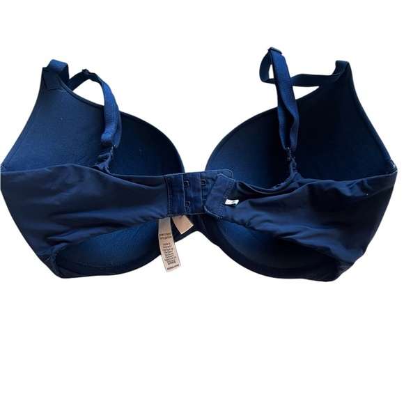 Victoria’s Secret PINK Push-Up Sports Bra – Navy Blue – 32DD! - Picture 4 of 8